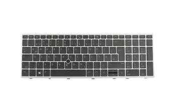 Tastatur DE (deutsch) schwarz mit Backlight und Mouse-Stick original für HP EliteBook 850 G5