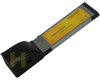 ExpressCard/34 FireWire B mit 2 Anschl�ssen f�r Bizcom KFT00