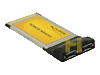 PC-Card PCMCIA adapter CardBus to 2x eSATA f�r AMS Roadster 21 Serie