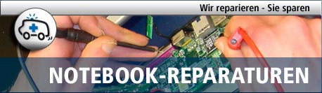 Notebook Reparatur Service: Wir reparieren, sie sparen