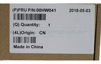 Lenovo 00HW041 BATTERY Internal 6c 47Wh LiIon