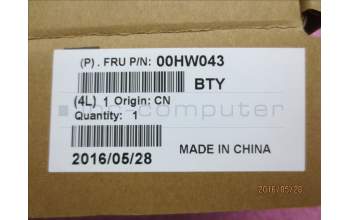 Lenovo 00HW043 BATTERY Internal 3c 42Wh LiIon