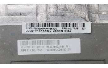 Lenovo 00JT558 COVER Bottom Cover BK MgAL