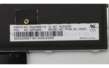 Lenovo 00PA293 NB_KYB PYWL-KBD,ARA,CHY,BL