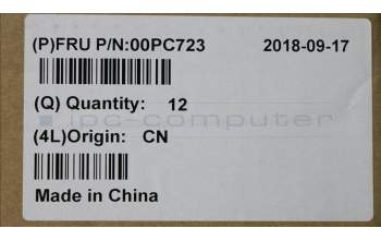 Lenovo 00PC723 Lüfter Lüfter 90x15mm SysLüfter for S51