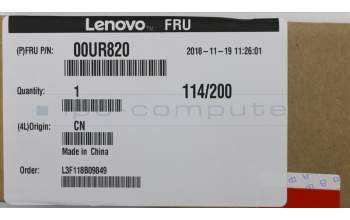Lenovo 00UR820 Scharnier ASM,4K