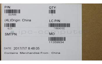 Lenovo 00UR968 MECH_ASM CS14W_3+2BCP,MYLR,BLK,AMD,TRA
