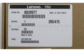 Lenovo 00UR977 MECH_ASM CS14S_3+2BCP,MYLAR,PBLACK,TRA
