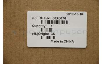 Lenovo 00XD476 MECH_ASM ASSY_REAR_COVER_BLK_W-ODD