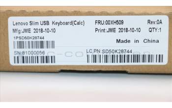 LENOVO Lenovo USB Keyboard Slim IT für Lenovo ThinkCentre S400z (10K2/10HB)