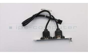 Lenovo CABLE Fru 300mm Rear USB2 HP cable für Lenovo ThinkCentre M73p (10K9/10KA/10KB/10KC)