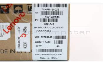 Lenovo 00XL343 CABLE C.AM/B-LVDS_MIC_TOUCH (C4C5