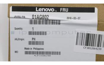 Lenovo 01AG802 Arbeitsspeicher 8GB DDR3L 1600 UDIMM