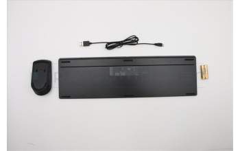 Lenovo 01AH892 Tastatur_Maus, 2,4 G, Englisch (Euro), Grau, Nicht beleuchtet