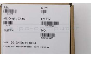 Lenovo 01AV345 CARDPOP MIC Board