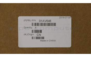 Lenovo 01AV646 MECH_ASM Black KYB Frame,w/oFPR,Chrome