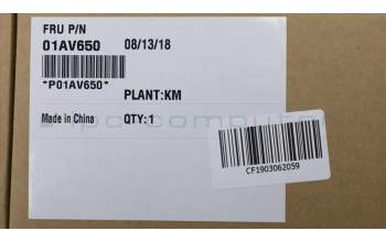 Lenovo 01AV650 Click pad FFC, Chrome