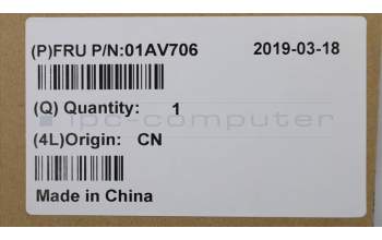 Lenovo 01AV706 NB_KYB KB BLK Chicony Japanese