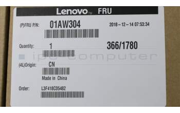 Lenovo 01AW304 BEZEL LCD,w/Camera