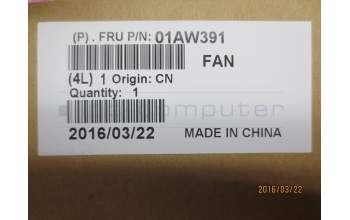 Lenovo 01AW391 HEATSINK UMA w Lüfter DELTA