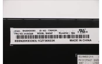 Lenovo 01AX225 NB_KYB Skywalker KBD,SI,LTN