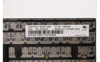 Lenovo 01AX372 NB_KYB Windu KBD,CZ,CHY