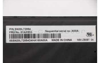 Lenovo 01AX533 NB_KYB Windu KBD,ARA,DFN BL