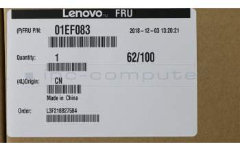 Lenovo 01EF083 Lüfter Tower 9225 Rear System Lüfter wit