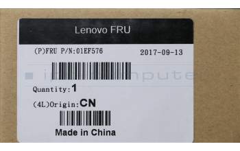 Lenovo 01EF576 HEATSINK I APL UMA TM w/o BP for 310AP