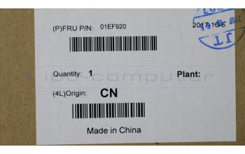 Lenovo 01EF920 MECH_ASM 334DT,Side cover,JT