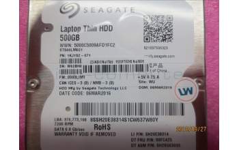 Lenovo 01EN122 HDD_ASM HDD 500G 7200 7mm SEA