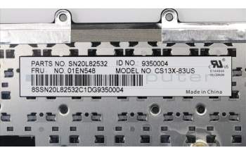 Lenovo 01EN548 NB_KYB KBD N/BL CHY US English