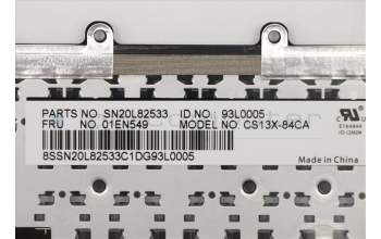 Lenovo 01EN549 NB_KYB KBD N/BL CHY CFA