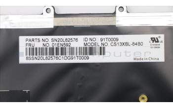 Lenovo 01EN592 NB_KYB KBD BL CHY Belgian