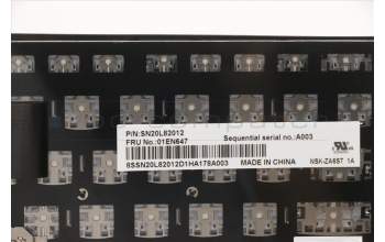 Lenovo 01EN647 Interne Tastatur, Belgisch, Nicht beleuchtet
