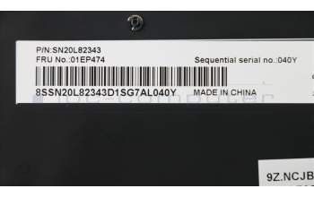 Lenovo 01EP474 NB_KYB KB Darfon Belgian