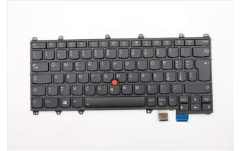 Lenovo 01HW632 Interne Tastatur, Italienisch, Schwarz, Hintergrundbeleuchtung