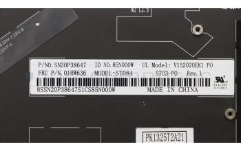 Lenovo 01HW636 NB_KYB Storm3,SRX,KB-BL,BK,PT