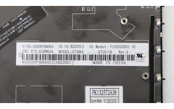 Lenovo 01HW654 NB_KYB Storm3,SRX,KB-BL,BK,NRD