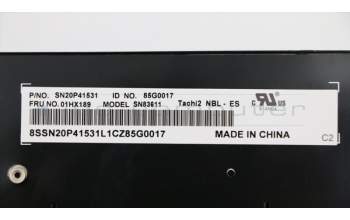 Lenovo 01HX189 KB SG-85540-2EA ES LTS-2 NBL L