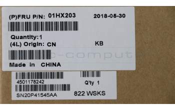 Lenovo 01HX203 NB_KYB TACHI2 LTN NBL-KB SI