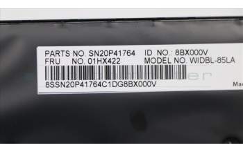 Lenovo 01HX422 NB_KYB Windu2 CHY BL-KB LAS