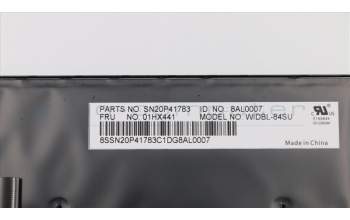 Lenovo 01HX441 NB_KYB Windu2 CHY BL-KB RU