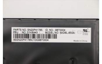 Lenovo 01HX443 NB_KYB Windu2 CHY BL-KB SI