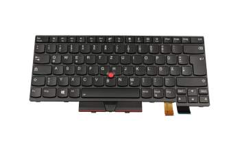 01HX471 Original Lenovo Tastatur DE (deutsch) schwarz mit Backlight und Mouse-Stick
