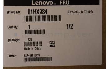 Lenovo 01HX984 MECH_ASM C-Cover,BLK,FPR,NEC