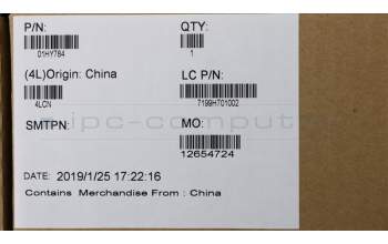 Lenovo 01HY784 HEATSINK CPU/GPU,N18E,w/Lüfter,Sunon