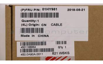 Lenovo 01HY981 Displaykabel cable Normal WQHD IC