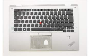 Lenovo 01LV026 C-cover,KBD,DFN+FUYU,NO,SLV