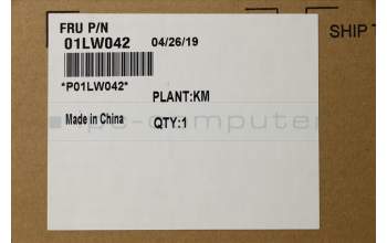 Lenovo 01LW042 FRU: A-Abdeckung für Touch-Funktionalität